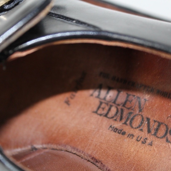 Allen Edmonds Fairfax Buckle Leather Loafers Shoes main image 8
